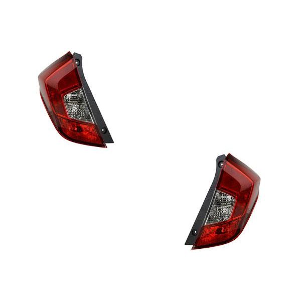 Johns, Luce Posteriore Combinata A Led Adatta A Honda Jazz (Gk) 01/15- Set Destro E Sinistro-image