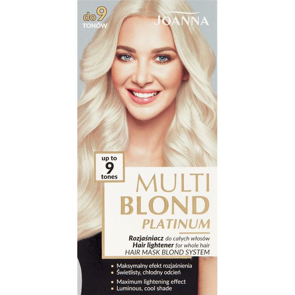 Joanna Multi Blond Platinium Lightener Per Tutti I Capelli Fino A 9 Toni-image