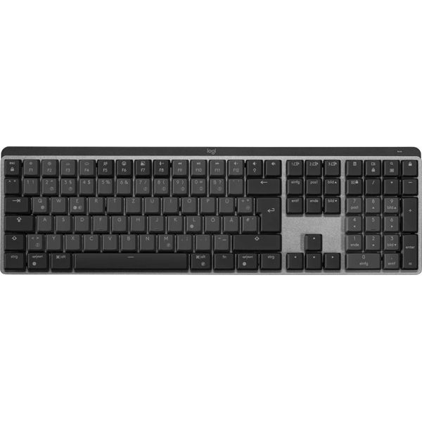 Logitech Master Series Mx Mechanical - Tastiera - Retroilluminata - Senza Fili - Bluetooth Le - Qwertz - Tedesco - Tasti-image