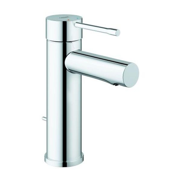 Grohe Essence Mitigeur Monocommandé Pour Lavabo, S-Size, Saillie 94Mm, Avec Vidage à Tirette, Chrome, 24175001, 24175001-image