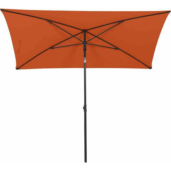 Siena Garden Ombrellone A Palo Centro Città Antracite/Terracotta 140X210Cm-image