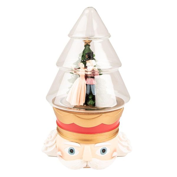 Schiaccianoci Clayre & Eef Bell 15X13X24 Cm Rosso Verde Plastica-image