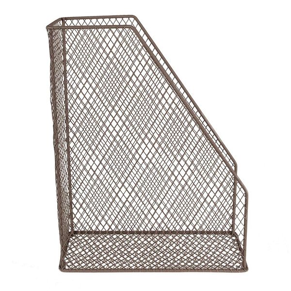 Portariviste Clayre & Eef 23X11X30 Cm In Metallo Marrone-image