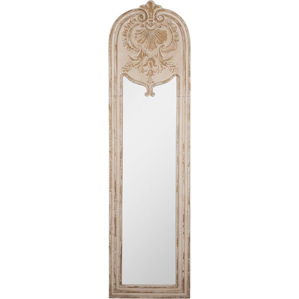 Specchio Clayre & Eef 48X4X180 Cm Legno Beige-image