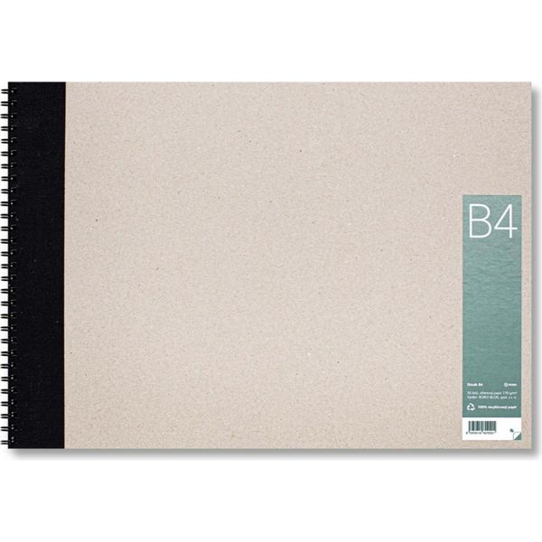 Bobo, Quaderno Per Schizzi Riciclato B4 30 Fogli-image