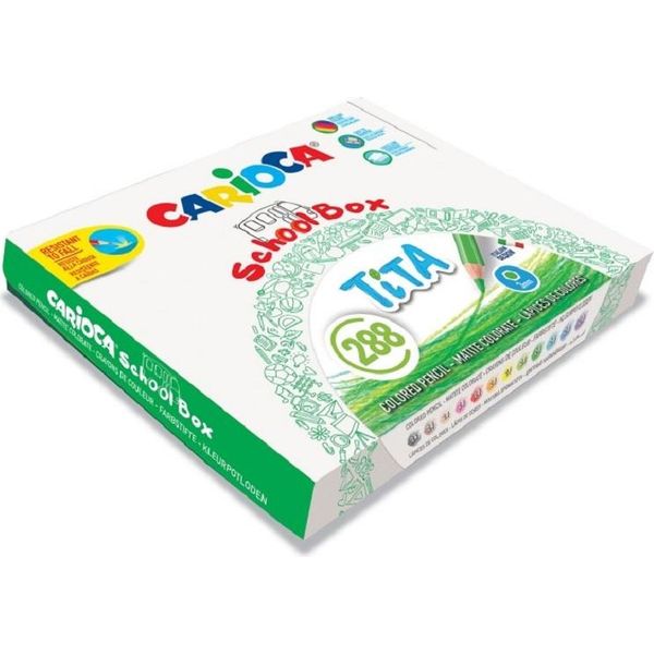 Pastelli Carioca Tita, Confezione Scuola Da 288 Pezzi-image