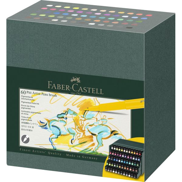Penna A Inchiostro Faber Castell Pitt Artist Pen B 60S A-Box-image