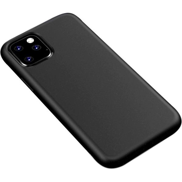 Custodia Protettiva Per Apple Iphone 11 Pro 5,8 Pollici Custodia Sottile Custodia Per Telefono Cellulare Tpu All'aperto Antiurto Protezione Extra Leggero Nero-image