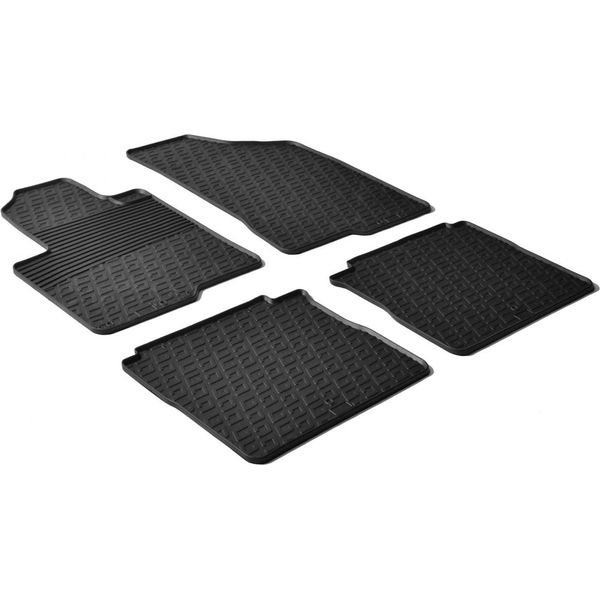 Tappetini In Gomma Per Auto Hyundai Santa Fe 2006-2012-image