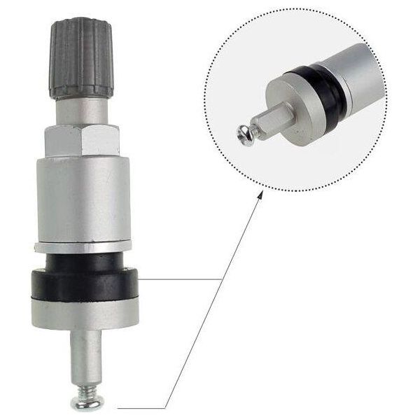4X Valvola Stix Per Sensore Pressione Pneumatici Dill, T-Pro, Ez-Sensor, Tpms-image