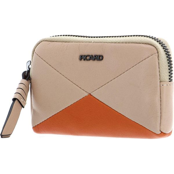 Picard Pelle Caso Chiave Harlekin 1 Key Case Cookie - Kom Avorio-image