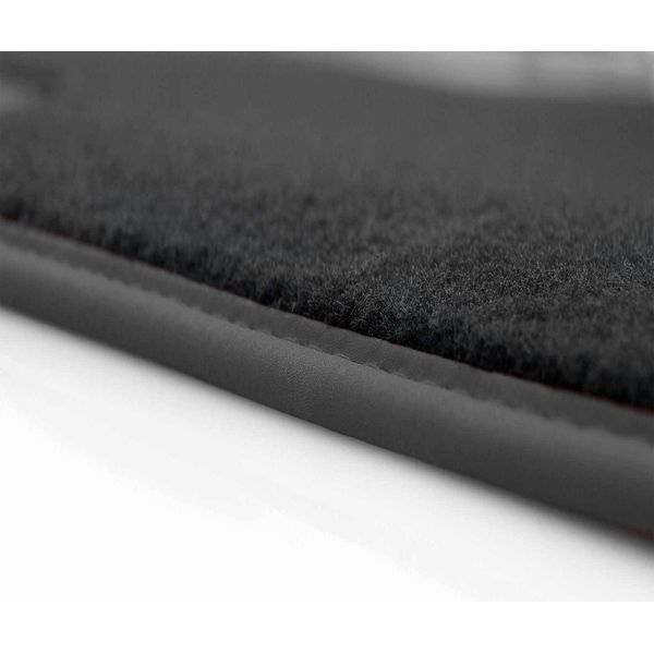 Tappetini Adatti Per Mini F55 F56 Tutti I Tappetini In Moquette Per Auto Velours Set Originale Di Qualità 4 Pezzi Nero-image