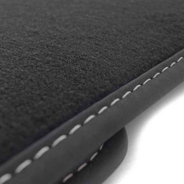 Tappetini Range Rover Velar Dal 2017> Tappetini Velours In Moquette Originale Di Qualità 4 Pezzi Neri-image