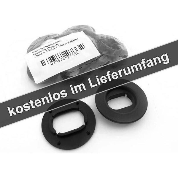 Tappetini In Gomma Adatti Per Vw Passat B6 B7 3C Cc Tappetini In Gomma Inodore Set Di Tappetini 4 Pezzi Nero Resistente Alle Intemperie Antiscivolo-image