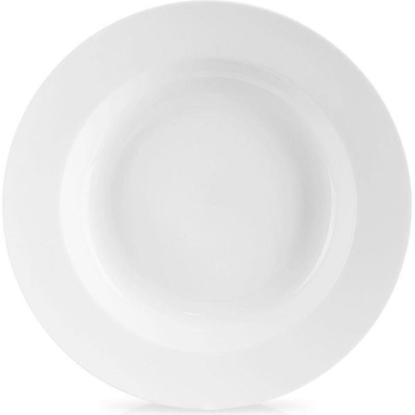 Piatto Fondo Per Zuppa, Porcellana, Bianco, Classic, 24,5 Cm, 350 Ml-image