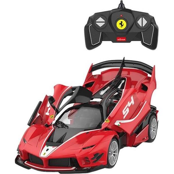 Rastar Rastar Ferrari 1:18 Fxxk Remote-Controlled Rc Car For Self-Assembly (Red)-image