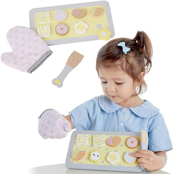 Oem - Set Di Pasticceria In Legno Classic World 11 Pezzi.-image