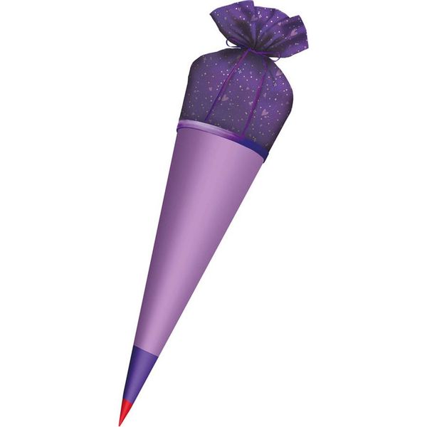 Roth 658092 Rivestimento In Tessuto Per Zaino Scolastico In Tessuto Fai Da Te Da Stirare, Viola-image