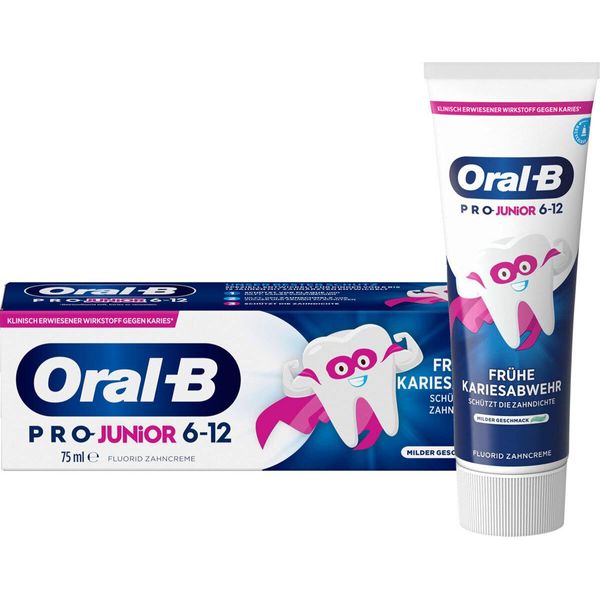 Oral-B 8700216089814 Oral-B PRO- Junior 6-12 Jahre Zahncreme 75 Ml-image