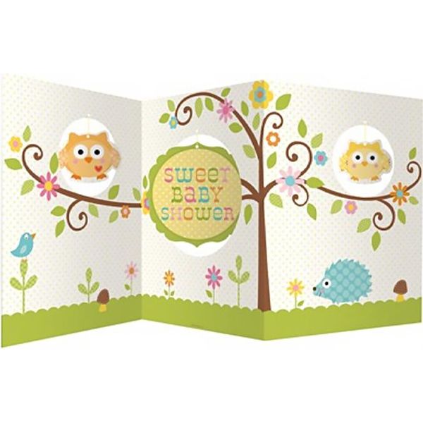Creative Party - Centrotavola Per Feste "Happy Tree"", Baby Shower SG31334 (Taglia Unica) (Colorato)"-image