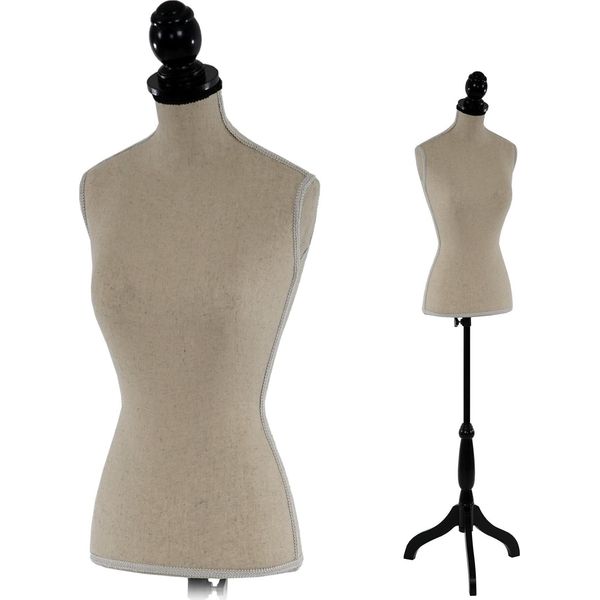 Manichino Sartoriale T220, Torso Di Manichino Femminile, Schiuma ~ Crema-image