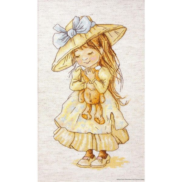 Luca-S Set Per Punto Croce "Found"", Schema Contato, 14,5X27Cm"-image