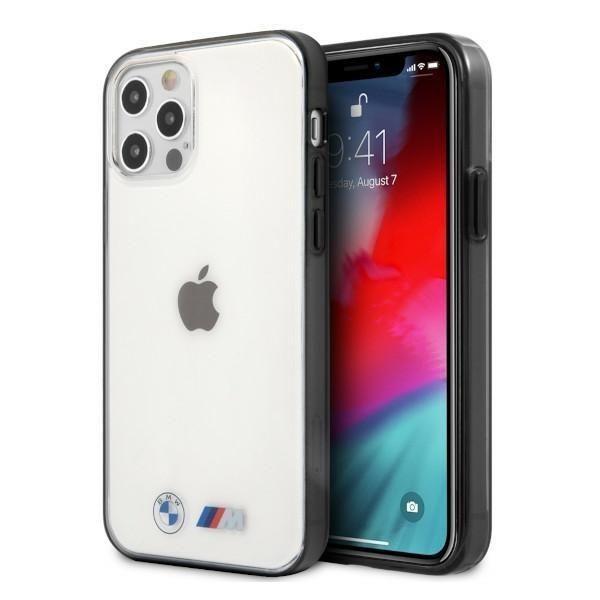 Etui Bmw Bmhcp12Lmbtok Iphone 12 Pro Max6,7 Custodia Rigida Trasparente Sandblast-image
