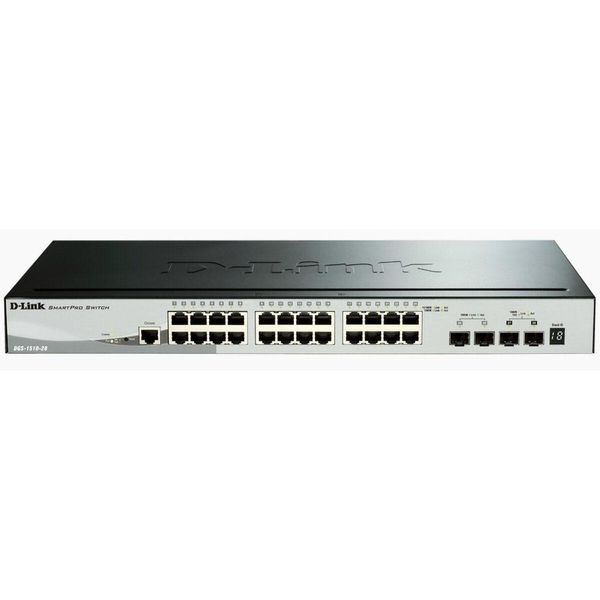 Switch D-Link DGS-1510-28X/E 440 Mm D-Link DGS-1510-28X 4*SFP+/24*GE Al Dettaglio-image