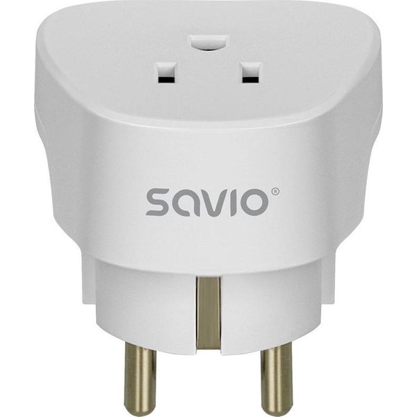 Savio AP-01 Adattatore/Inverter Per Interni 3750 W Bianco-image