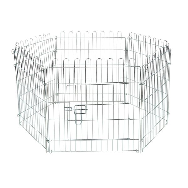 Kerbl Freilaufgehege 6-Eckig Gehege FüR Kleintiere, 56,5X56,5 Cm-image