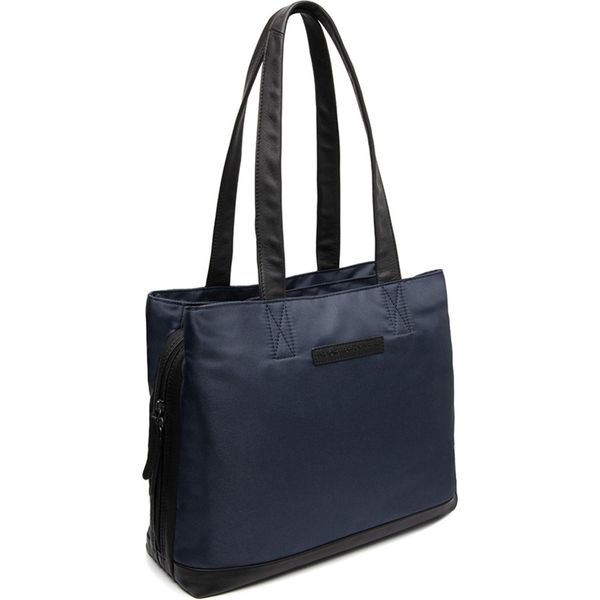 The Chesterfield Brand Borsa A Tracolla Laptop Bag Con Scomparto Per Laptop Lavik Shoulder Bag Navy Blu Scuro-image