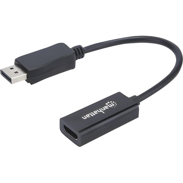 Manhattan 151634 Manhattan Passiver Displayport Auf Hdmi-Kabeladapter 1080P-image