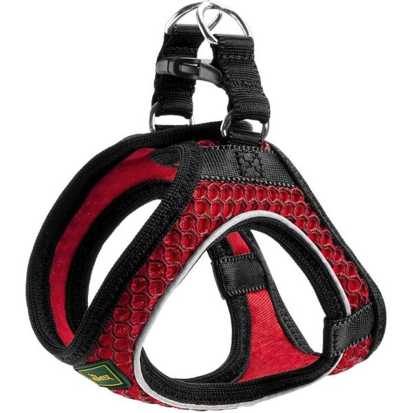 Pettorina Per Cani Hunter Hilo-Comfort Red Taglia S/M (48-55 Cm)-image