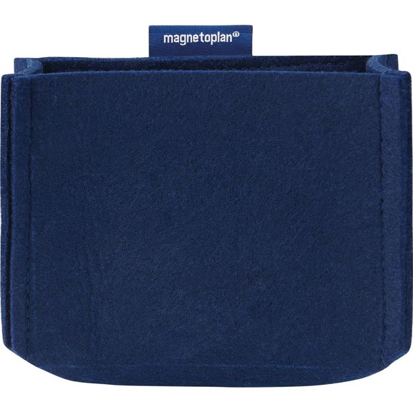 Magnetoplan 1227714 Magnetoplan Magnetotray Vassoio Portapenne, Medio, Blu-image