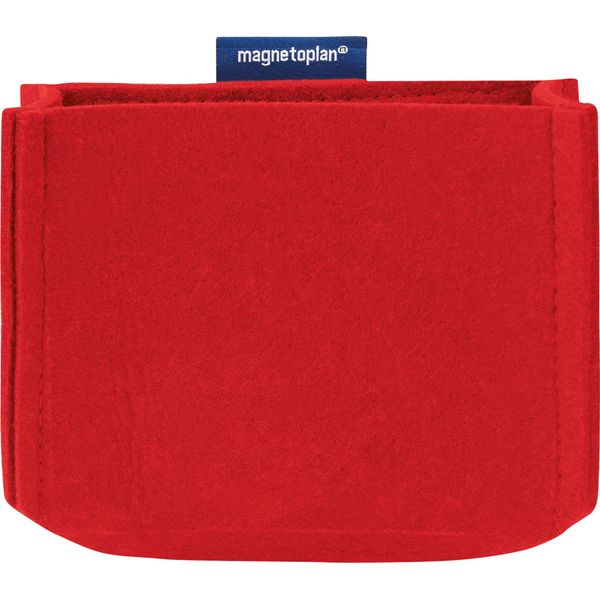 Magnetoplan 1227706 Magnetoplan Portapenne Magnetotray, Medio, Rosso-image