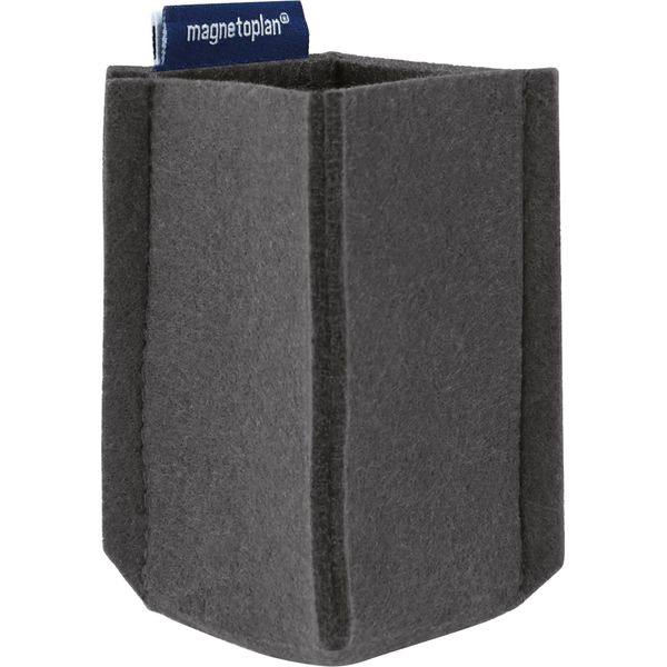 Magnetoplan 1227601 Magnetoplan Magnetotray Vassoio Portapenne, Piccolo, Grigio-image