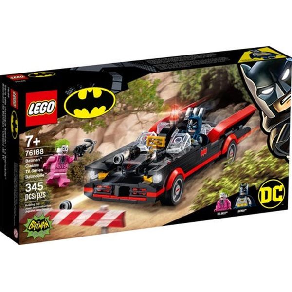 Lego 76188 Dc Batman Batmobile Dal Classico Televisivo "Batman"" Con Minifigure Joker, Set Per Bambini E Bambine Dai 7 Anni In Su"-image