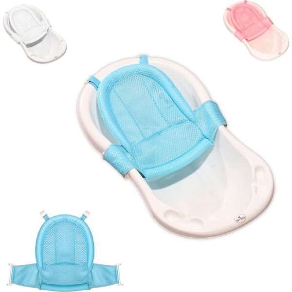 Lorelli Rete Per Vasca Da Bagno Froggy Inserto Per Vasca Da Bagno Clip In Plastica Dalla Nascita Blu-image