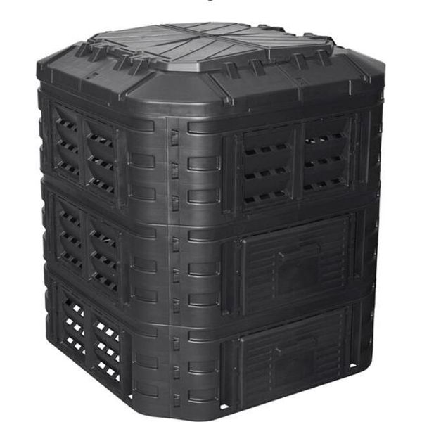 Rojaplast Compostiera Modulare 860 L, Nero Rojaplast 100860-image