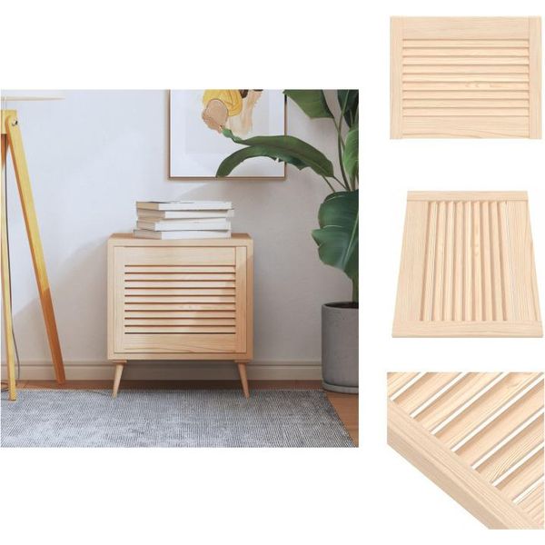 Vidaxl Armadio A Battente Design 39,5X49,4 Cm Pino Massiccio - Porte Per Armadi-image