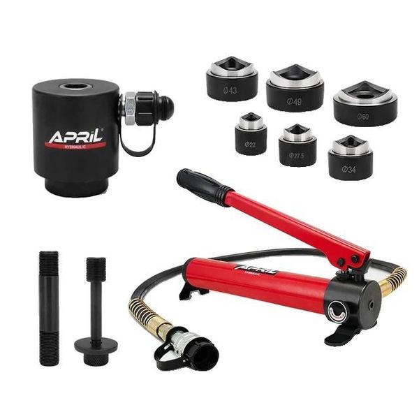 Armadio Di Distribuzione Per Travi A Ponte, Acciaio Inox, Apertura Fori Idraulica Manuale, SYK-15B Con CP-180-image