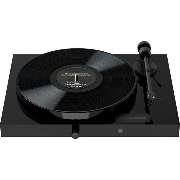 Pro-Ject Jukebox E1 + Giradischi Om5E, Sistema All-In-One / Plug And Play Con Bluetooth, Nero Pianoforte-image