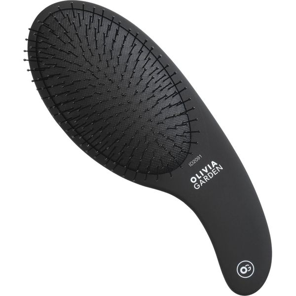Olivia Garden Curve Board&Nylon Bristles Spazzola Per Capelli - Nero, 1 Pz-image