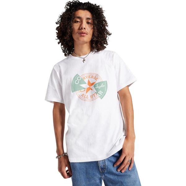 Converse Con T-Shirt M Chuck Patch Distort Tee 10026427-A02 Herren-image