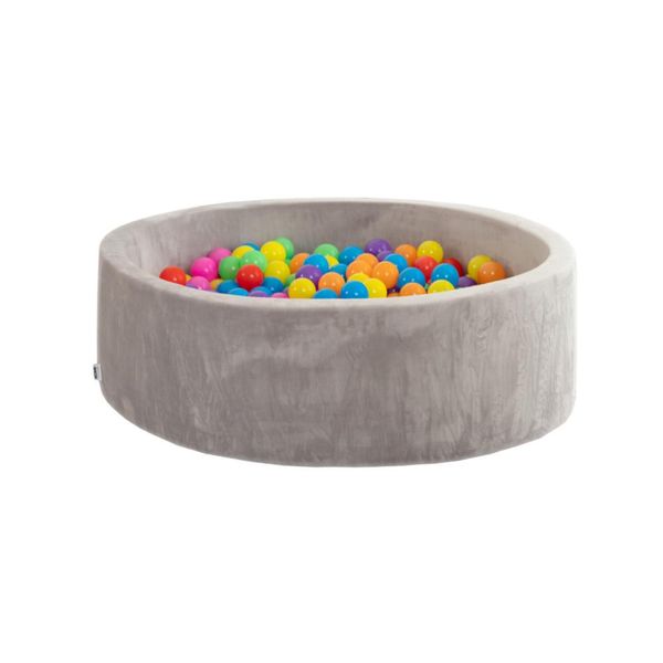 Home Deluxe - Piscina Di Palline In Velluto Con Palline Colorate Twirl Piscina Di Palline Per Bambini, Piscina Di Palline, Piscina Di Palline Per Interni, Piscina Di Palline Con Palline, Piscina Di Palline Per Bambini-image