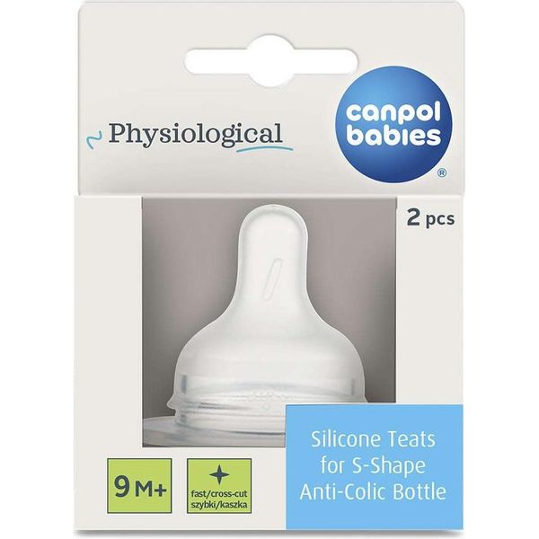 Tettarella In Silicone Canpol Babies By Difrax Per Biberon S-Shape Xl (Grande)-image
