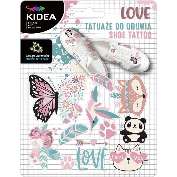 Tatuaggi Di Scarpe Fosforescenti Love Kidea-image