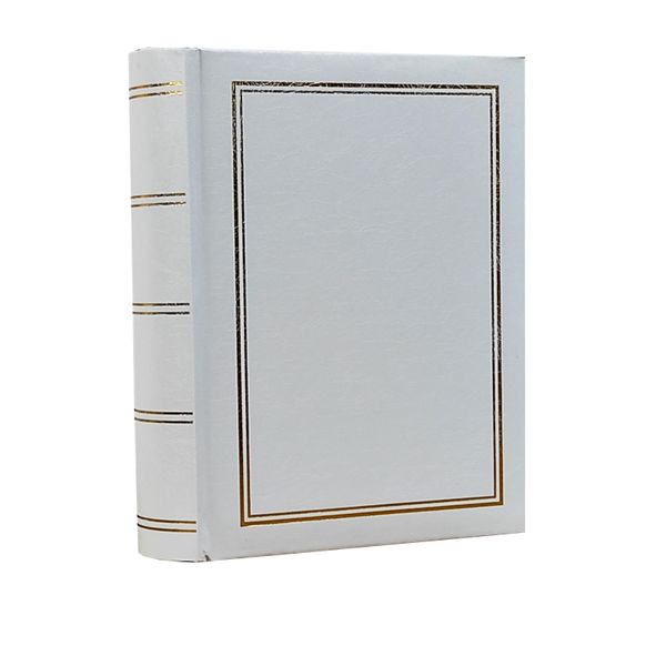 Album, Rilegato, Cds 46100, Per 100 Foto In Formato 10 X 15 Cm, Con Descrizione, Classic, Bianco-image