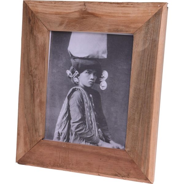Homestyling Portafoto In Teak 37 X 32,5 Cm KO-J11800020-image