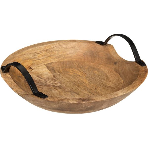 Ciotola "Wild"" - Legno Di Mango - P30 Cm - Atmosphera CréAteur D'intéRieur"-image